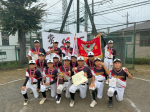 第４４回新川中原少年軟式野球大会　優勝