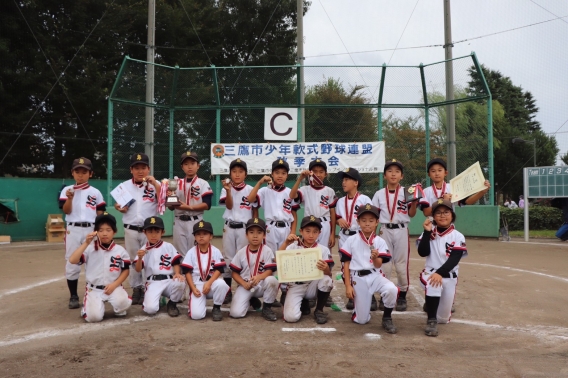 令和２年度　三鷹市秋季大会　Ｃチーム　準優勝！